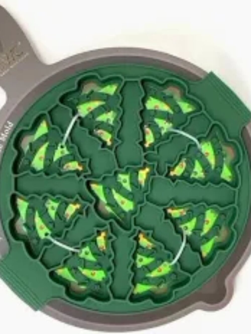 Cook With Color 9-in-1 silicone Christmas tree pancake mold-NWT